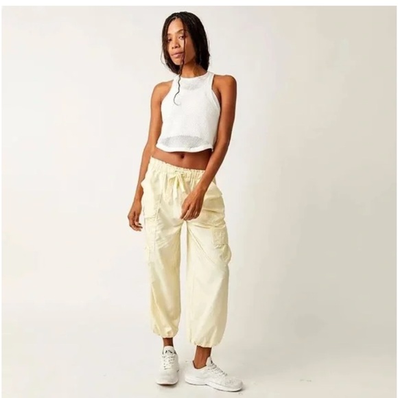 Free People down to earth CARGO style Joggers - Picture 1 of 13